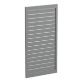 90 x 16mm Slatted Gate- Pre Fabricated Aluminium Slat Gate - 930mmW x 1800mmH